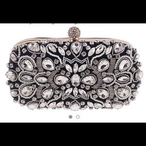 Fancy Gemstone Evening Clutch